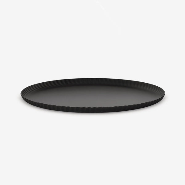 Alessi | Pleats Round Tray - Black – Maison Lipari