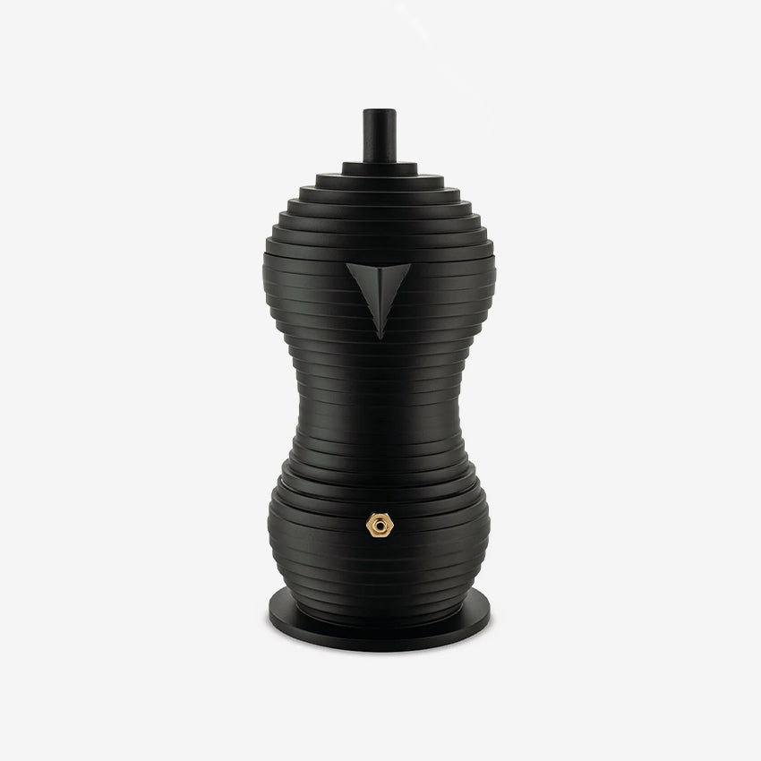 Alessi | Pulcina Espresso Coffee Maker - Black