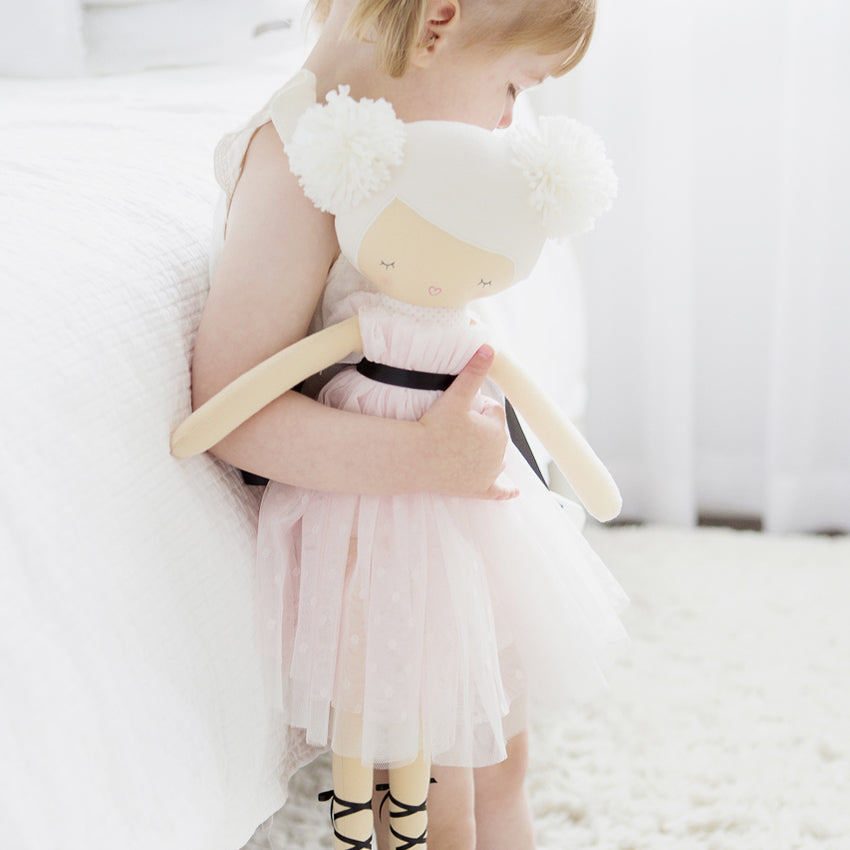 Alimrose | Scarlett Pom Pom Doll Pink