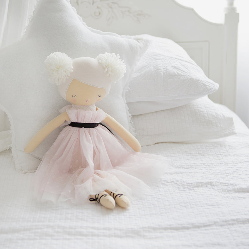 Alimrose | Scarlett Pom Pom Doll Pink