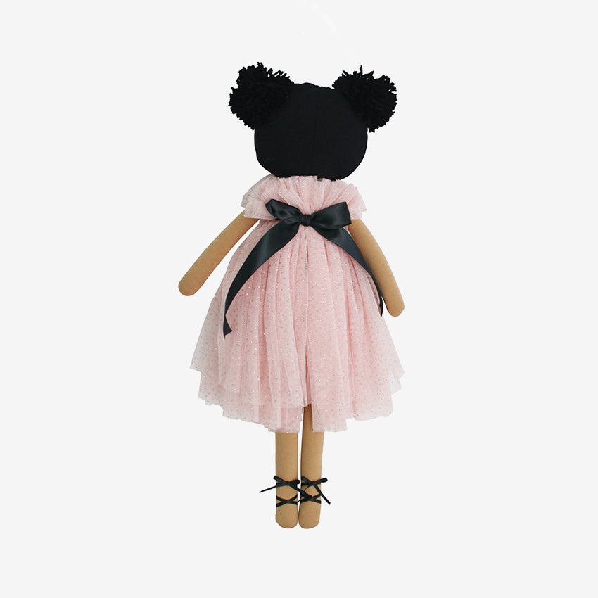 Alimrose | Valentina Pom Pom Doll - Sparkle Pink