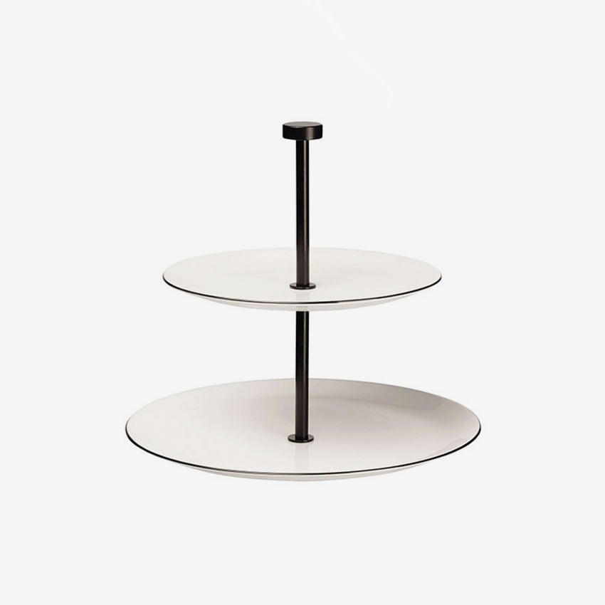 Asa Germany | Ligne Noire 2-Tiered Serving Stand