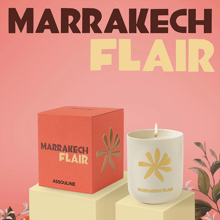 Assouline | Bougie Parfumée Marrakech Flair