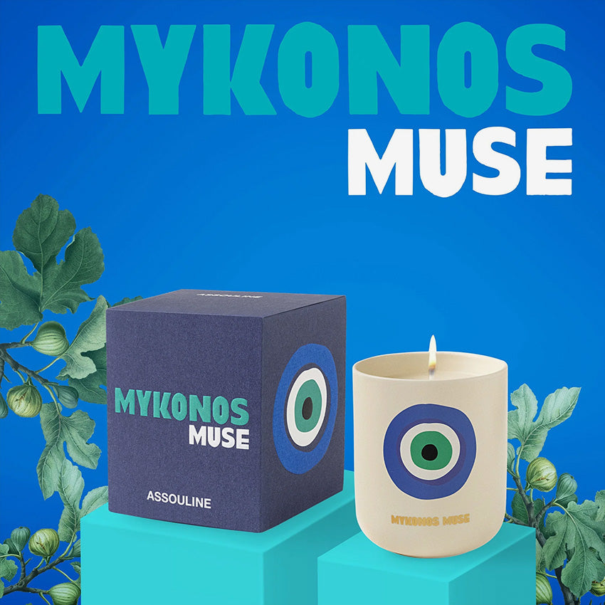 Assouline | Bougie Parfumée Mykonos Muse