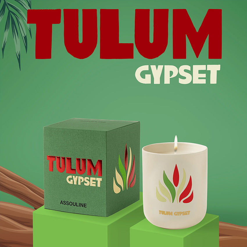 Assouline | Bougie Parfumée Tulum Gypset