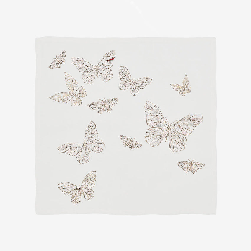 Baccarat X Kim Seybert | Diamant Butterflies Napkin - Set of 4