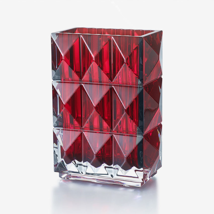 Baccarat | Cristal Louxor Vase rectangulaire