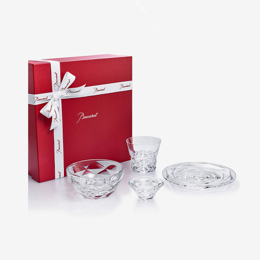 Baccarat | Set Continental en cristal Swing