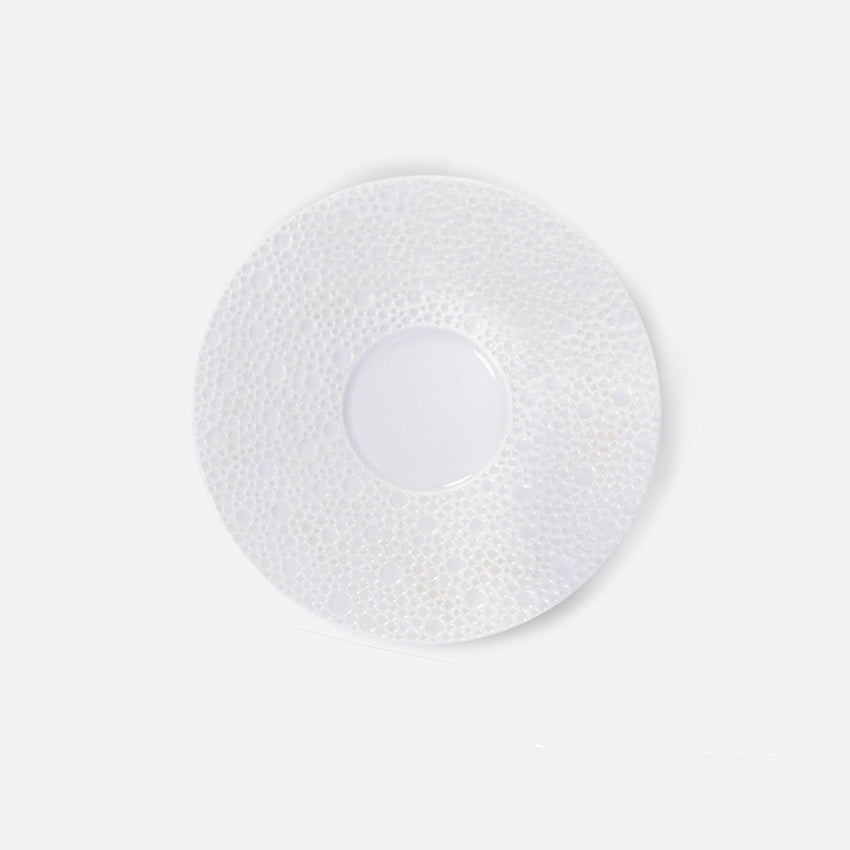 Bernardaud | Ecume Espresso Saucer White