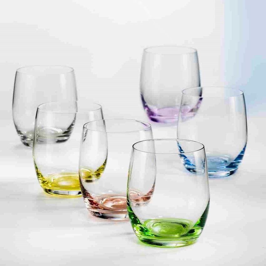 Bohemia | Rainbow Tumblers - Set of 6