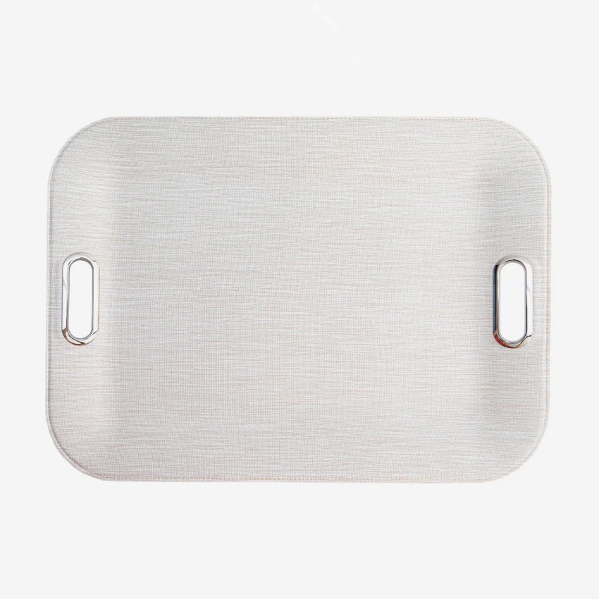 Bold Decor | Serving Tray with Metal Handles