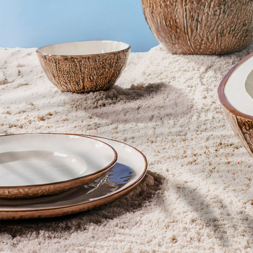 Bordallo Pinheiro | Coconut Plates - Set of 4