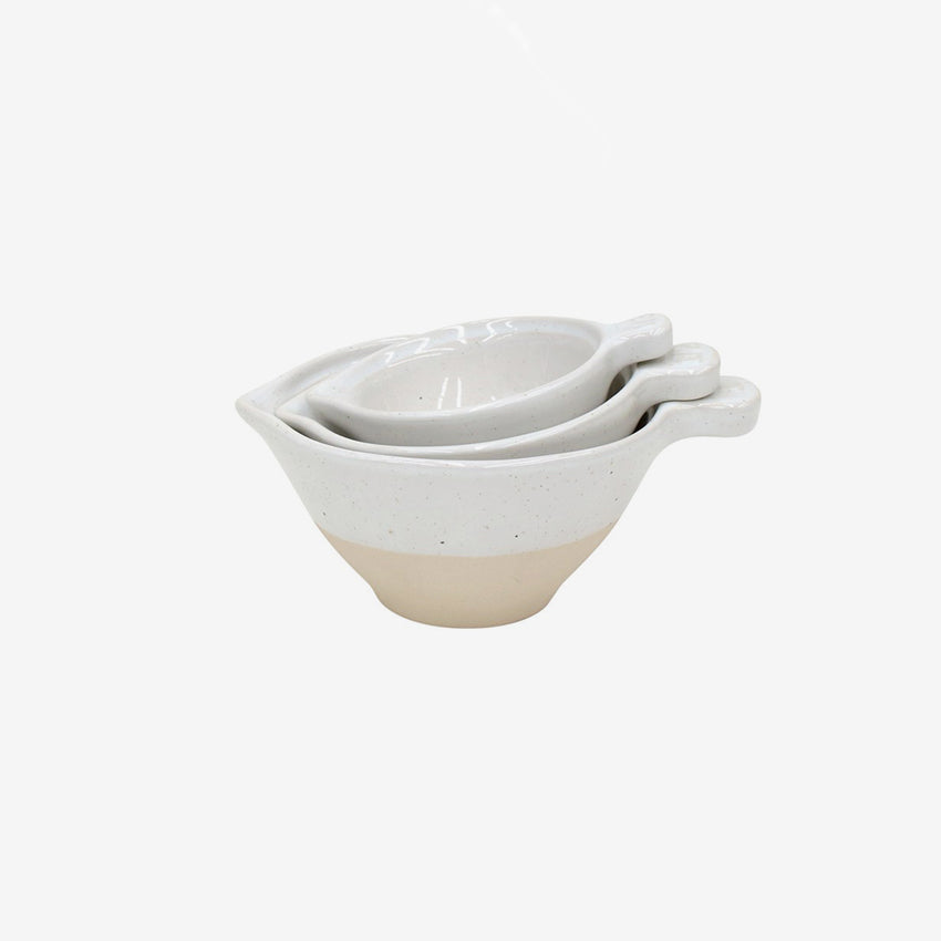 Casafina | Fattoria White Measuring Cup - Set of 3