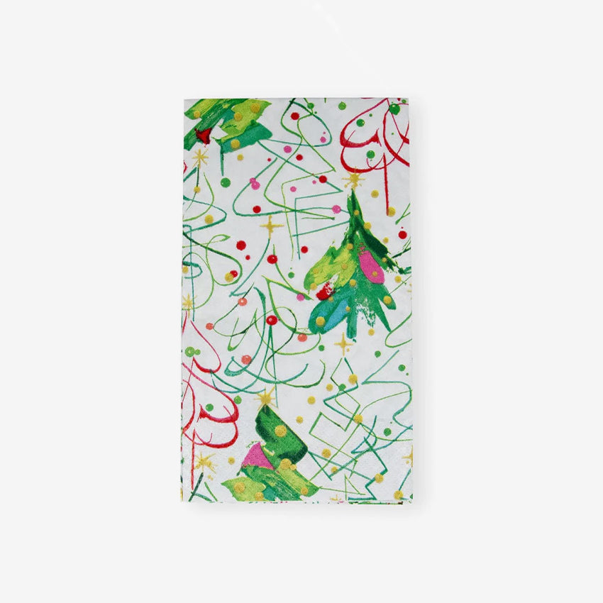 Serviette de table Caspari | Pop Christmas