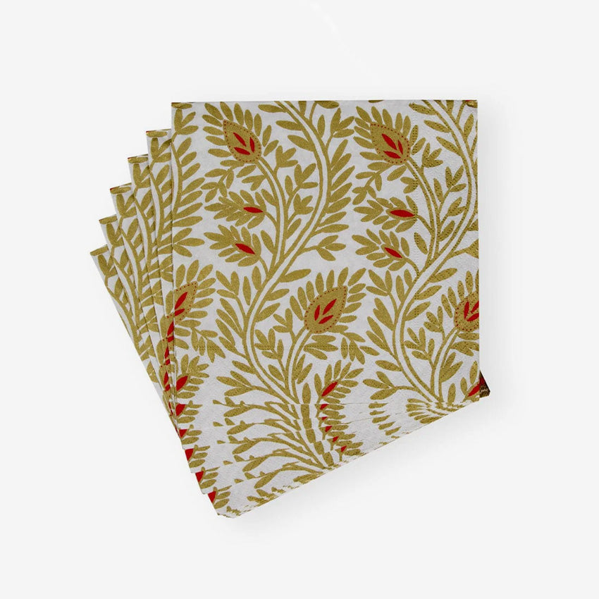 Caspari | Samsara Gold Napkin
