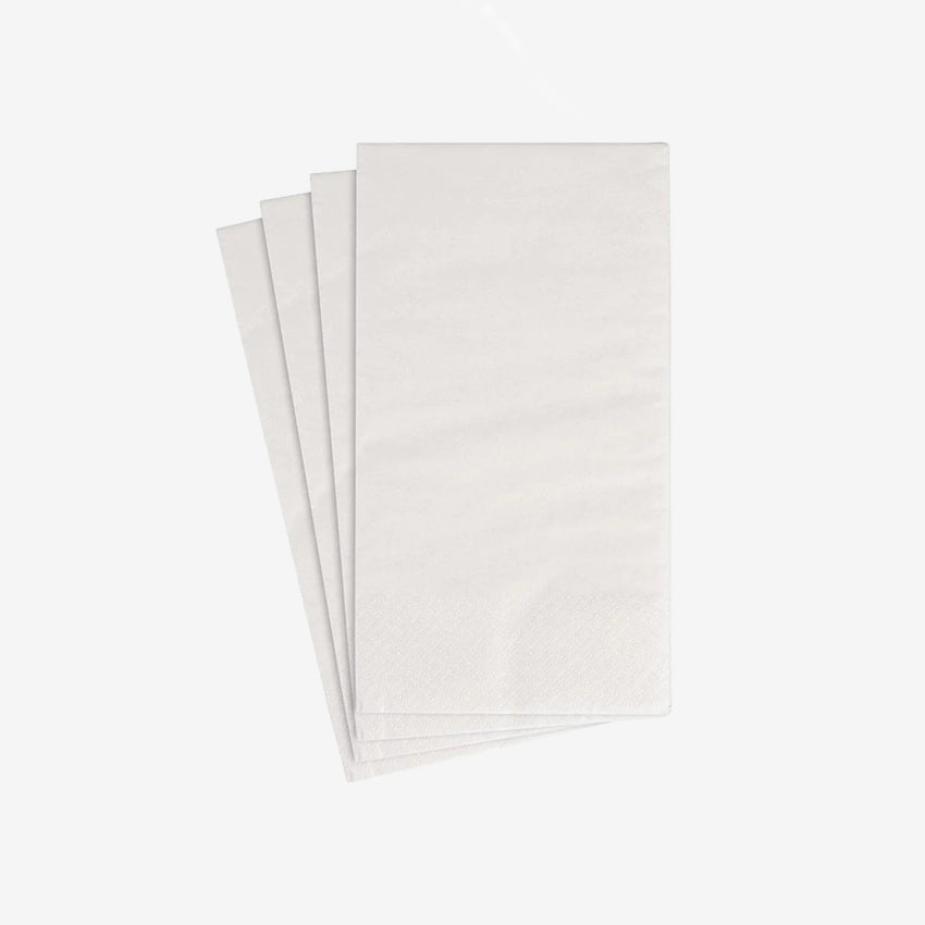 Caspari | Paper Linen Solid Napkins