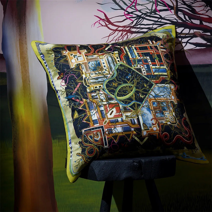 Christian Lacroix | Coussin Archeologie Mosaique - 55x55cm