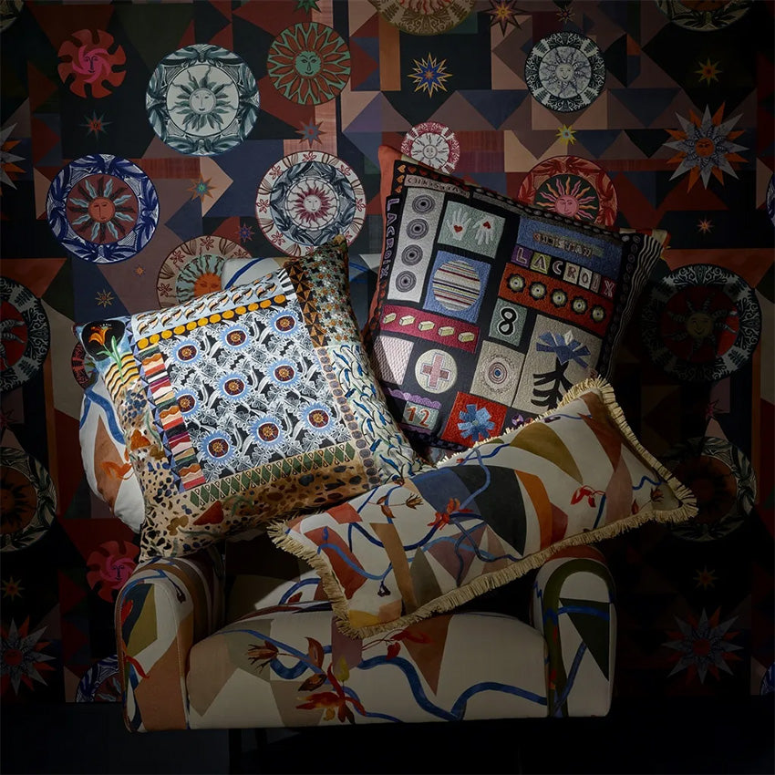 Christian Lacroix | Bloc Note Mosaique Cushion - 55x55cm