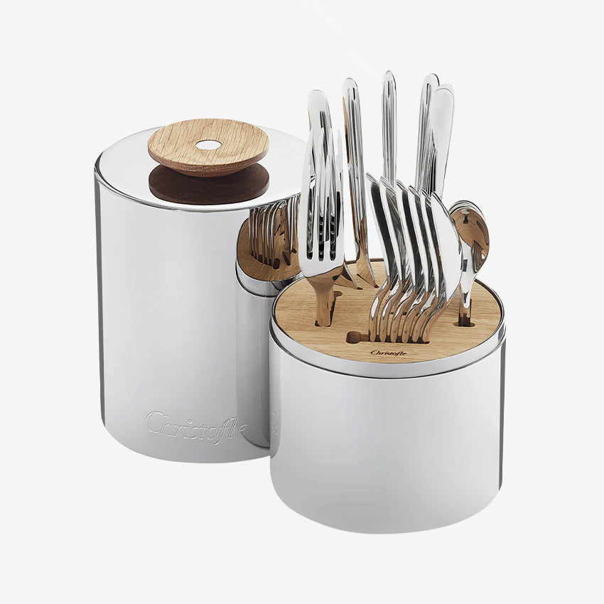 Christofle | Essentials Box - Stainless Steel Set of 24