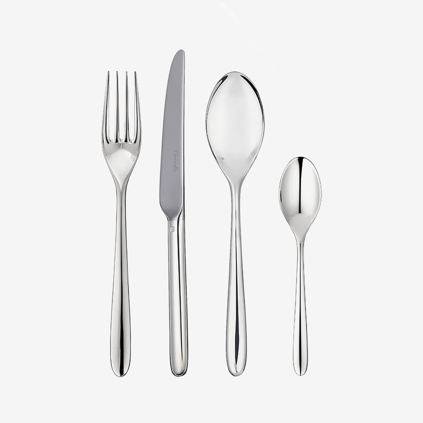 Christofle | Service de couverts Mood Easy 24 pièces en métal argenté