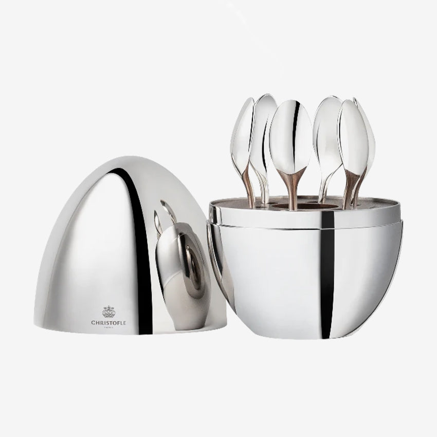 Christofle | 6-Pc Silver-plated Mood Espresso Spoon Set
