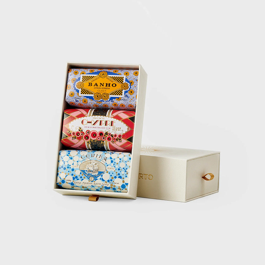 Claus Porto | Coffret Cadeau Deco - Ensemble de 3