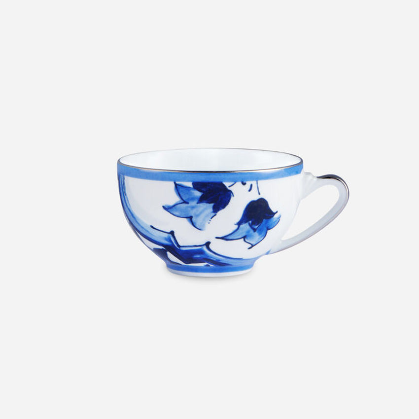 Dolce & Gabbana Casa | Ensemble de Tasses à Thé et Soucoupes Stella Mediterraneo Bleu