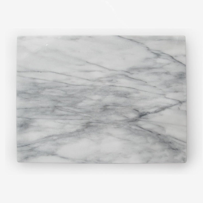 Fox Run | Large White Marble Pastry Board