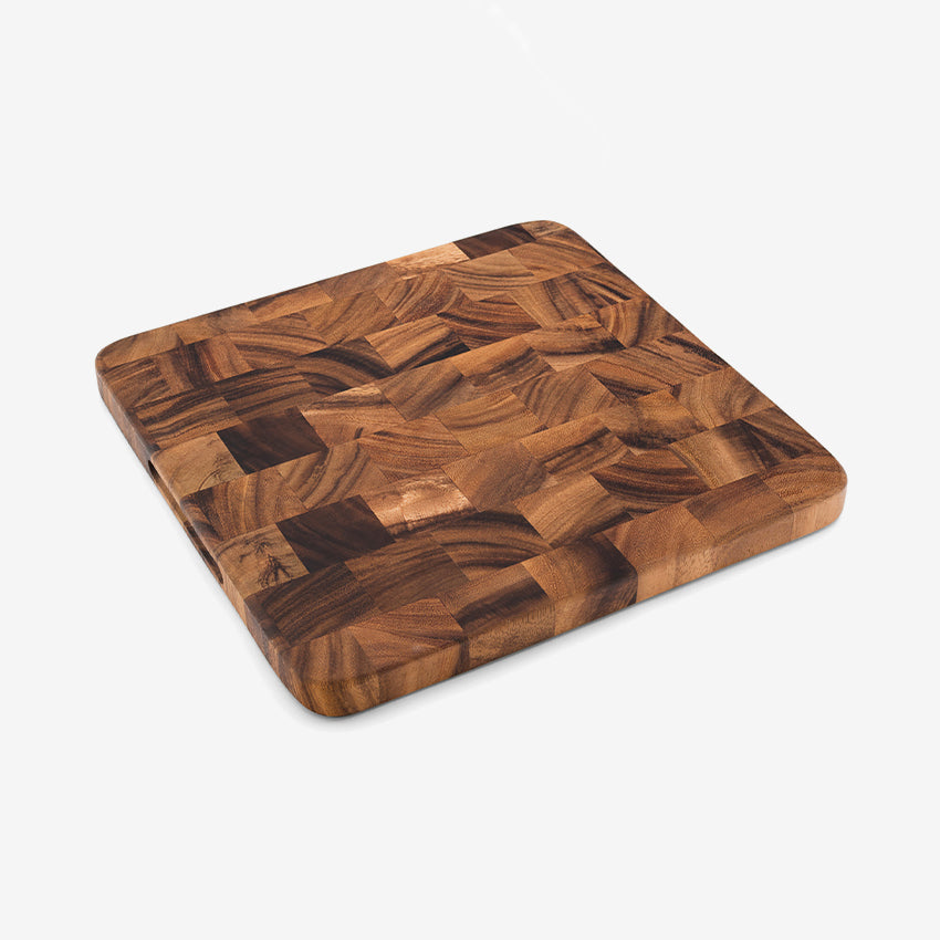 Fox Run | Planche à découper carrée en bois d'acacia Oslo