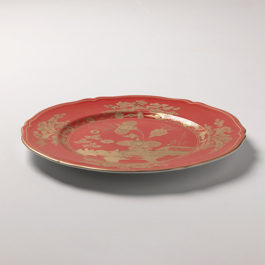 Ginori 1735 | Oriente Italiano Gold Charger Plate - Rubrum