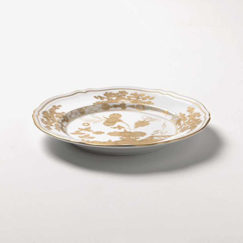 Ginori 1735 | Oriente Gold Antico Doccia Flat Plate