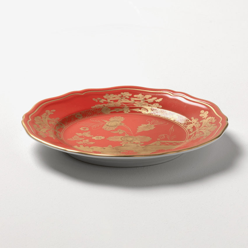 Ginori 1735 | Oriente Gold Antico Doccia Plate - Rubrum