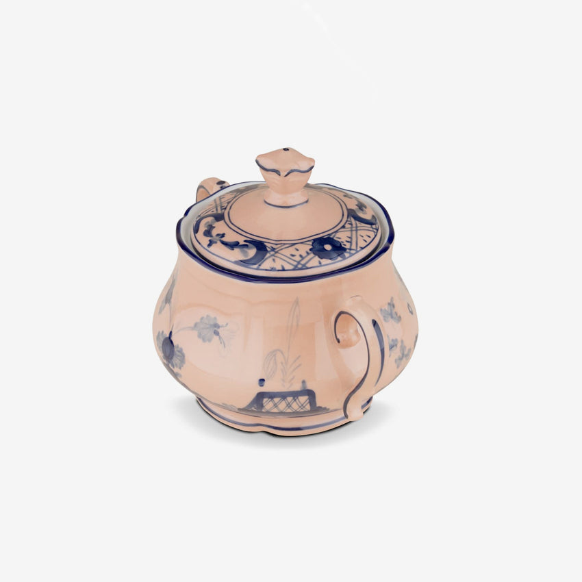Ginori 1735 | Oriente Italiano Sugar Bowl With Cover - Cipria
