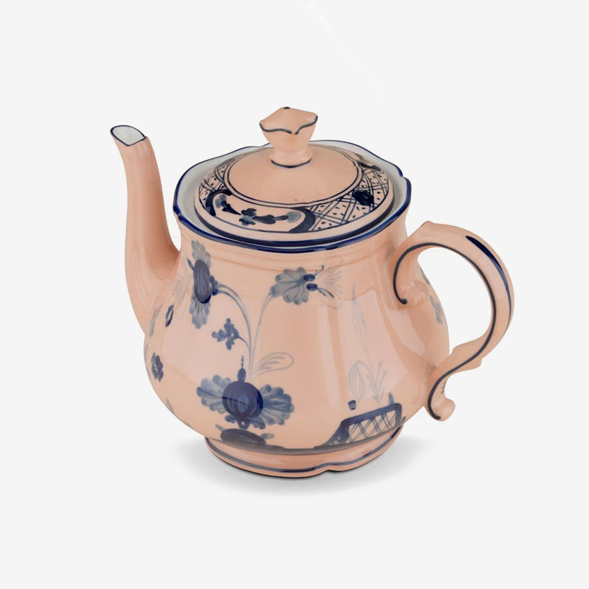 Ginori 1735 | Oriente Italiano Teapot With Cover - Cipria