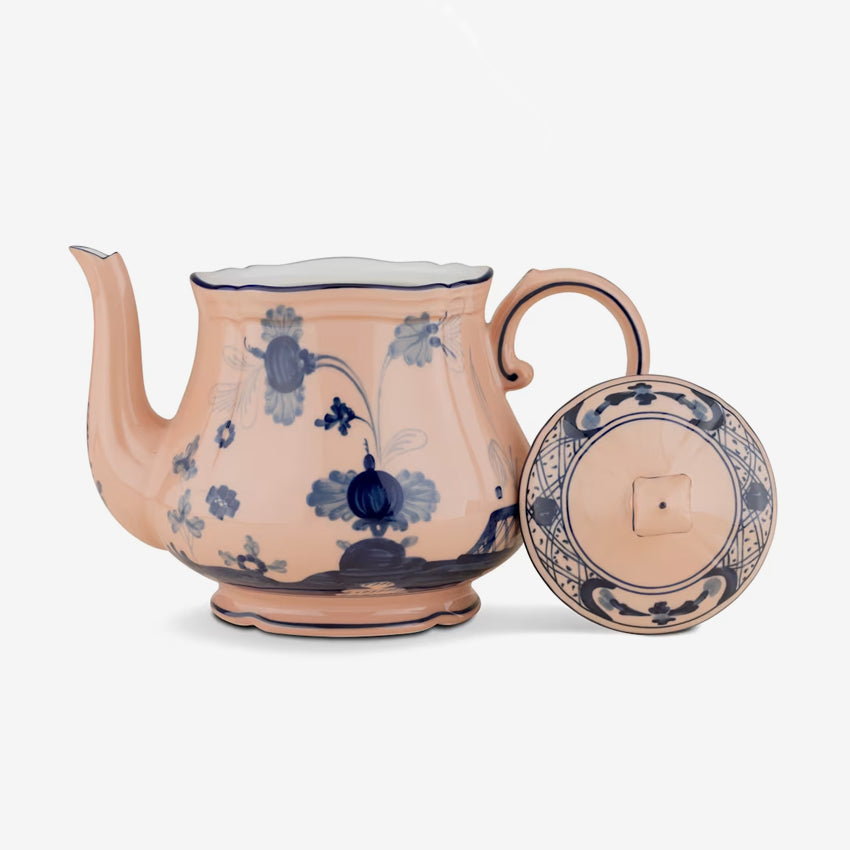 Ginori 1735 | Oriente Italiano Teapot With Cover - Cipria