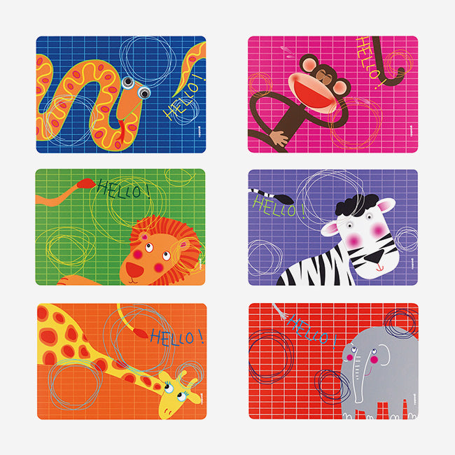 Guzzini | Hello! Placemats 'Bimbi' Assorted