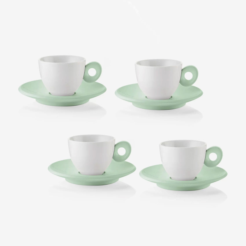 Guzzini | Everyday Espresso Cups With Saucers