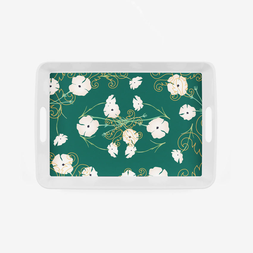Guzzini | Fusion Rectangular Tray With Handle - Assorted