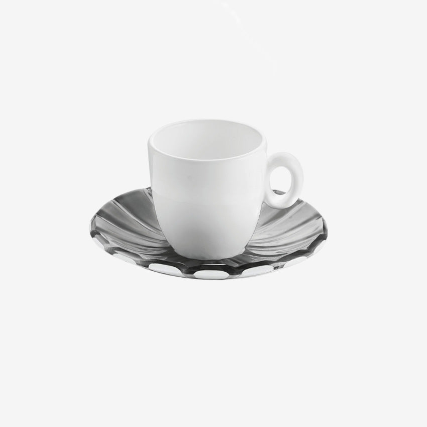 Guzzini | Tasse à espresso et soucoupe Grace