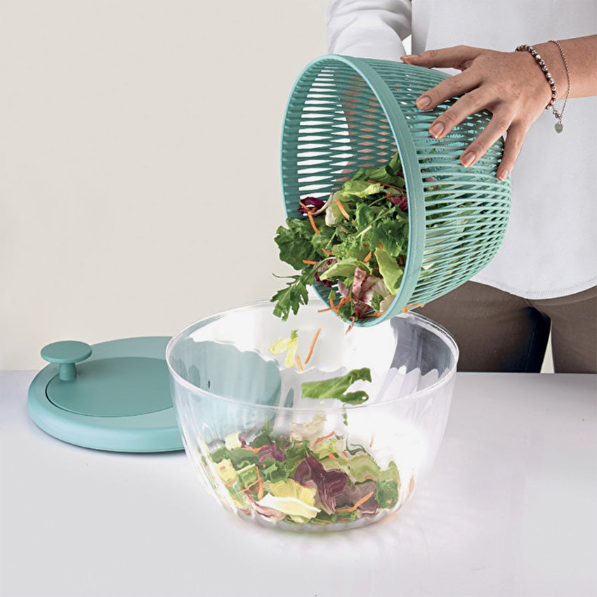 Guzzini | Essoreuse à salade avec couvercle Spin & Store