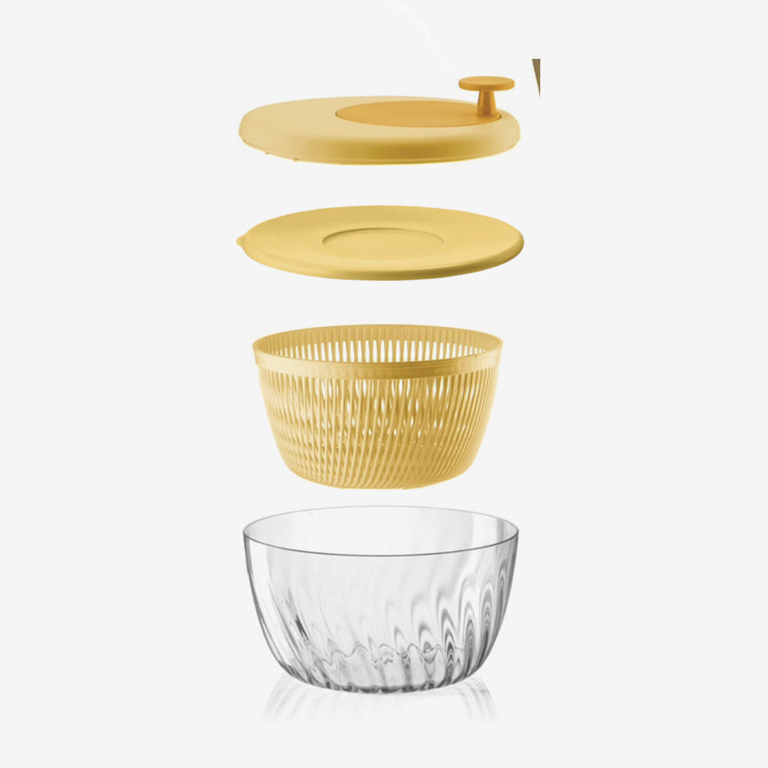 Guzzini | Essoreuse à salade avec couvercle Spin & Store