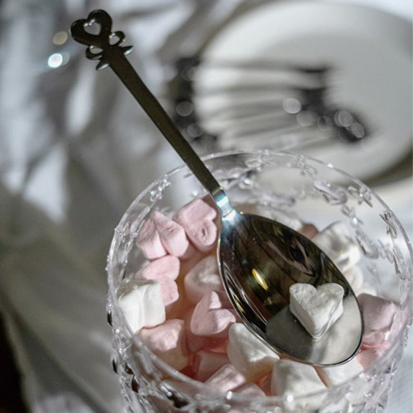 Guzzini | "Love" Sugar Almonds Stainless Steel Spoon