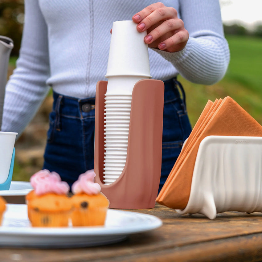 Guzzini | Tierra Stacked Cup Holder