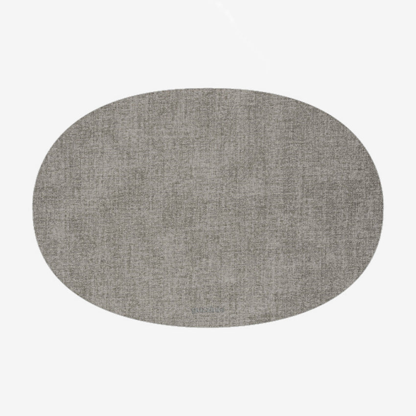 Guzzini | Set de table ovale réversible en tissu