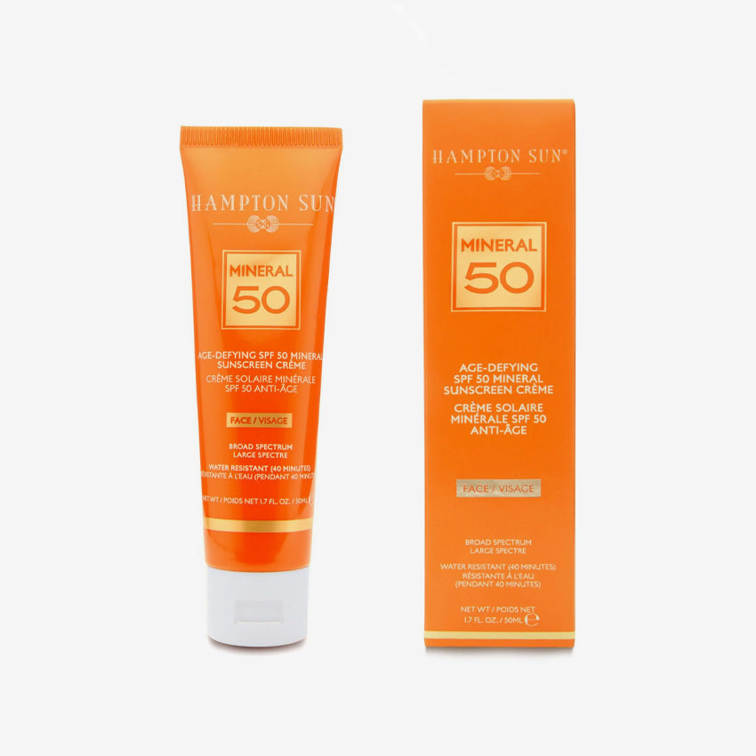 Hampton Sun | Crème visage anti-âge Collection minérale
