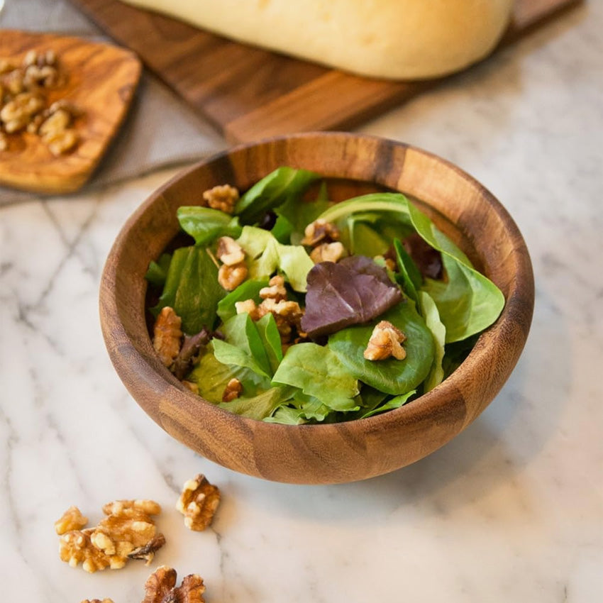Ironwood | Individual Small Salad Bowl, Acacia Wood