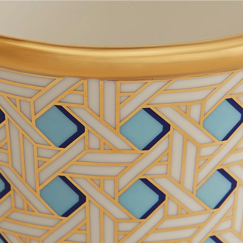 Jonathan Adler | Basketweave Pedestal Bowl