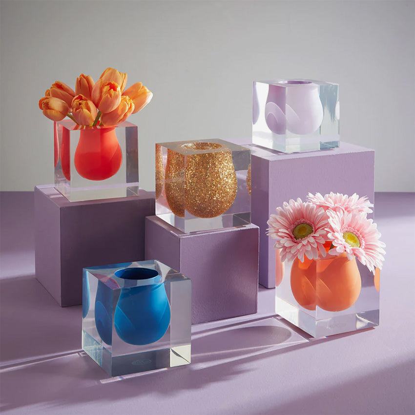 Jonathan Adler | Bel Air Scoop Acrylic Vase