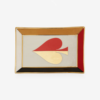 Jonathan Adler | Plateau rectangulaire Dealer's Choice - Pique