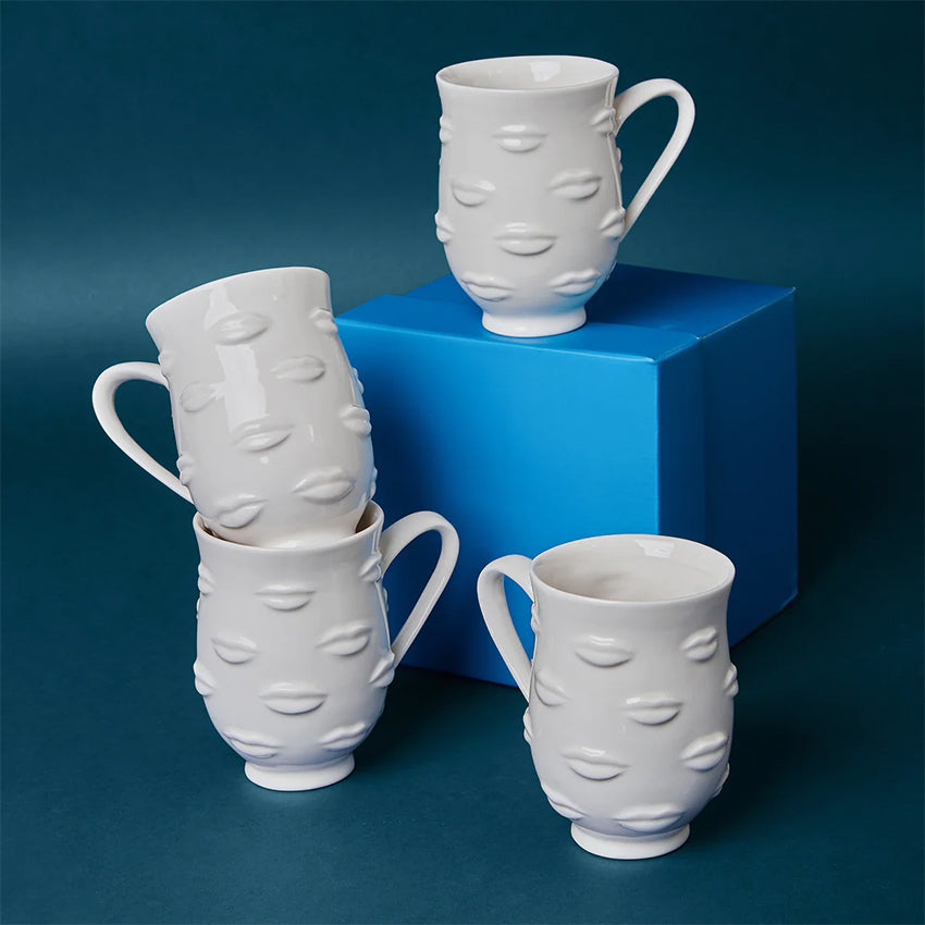 Jonathan Adler | Porcelain Gala Mug - White